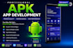 do android  mobile app development or develop android apps