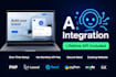 integrate ai with no API cost