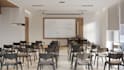 do, 3d classroom design, library interior, computer lab, school playground