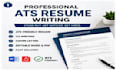 write an ats friendly resume and cover letter