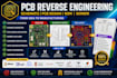 do pcb reverse engineering, schematic recreation, circuit trace pcb cloning, bom
