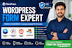 create or fix wordpress forms using contact form 7, formidable, gravity forms