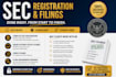do sec registration, edgar filing, s1 filing, public ipo, form d for business