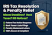 resolve your irs tax issues, back taxes, and remove penalties