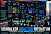 set up monday com workflows automation dashboards and project tracking