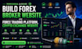 build a complete forex broker website, trading platform and crypto exchange