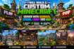 build minecraft server, java, bedrock, spawn, lobby, and minecraft map