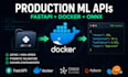build and deploy a production fastapi ml model api with docker