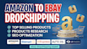 do amazon to ebay dropshipping and seo listing optimization