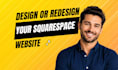 develop and design a squarespace website