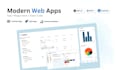 build a modern nextjs website with react