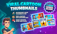 draw cool cartoon thumbnails