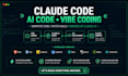 vibe code with claude code, build app, and build ai agents