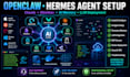 install openclaw hermes agent github setup obsidian second brain memory claude