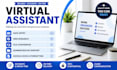 be your virtual assistant for admin support and web research