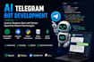 build a professional telegram bot using python