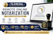 notarize documents remote USA and international florida notary public