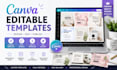 create editable canva social media templates