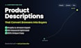 e commerce copywriter ,product descriptions and ad copy