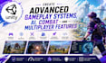 develop custom gameplay systems, ai, combat and multiplayer features in unity