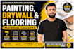 do painting, drywall and flooring material takeoffs