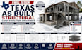 design texas as built structural construction drawings foundation staircase plan