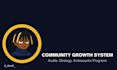 build and manage your web3 telegram discord and x community