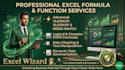 fix excel formulas, write complex vlookup, xlookup, and excel functions
