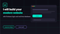 build a modern website with firebase authentication and database