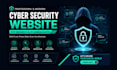 design professional cyber security website IT consulant website