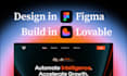 design lovable website in figma and also built in lovable