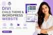 create divi child theme customization build divi wordpress website child theme
