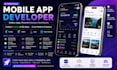 build custom android and ios apps using flutter, kotlin, java, react native