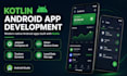 develop a modern android app using kotlin