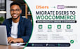 migrate dsers to woocommerce with products and customer