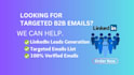 provide b2b leads generation, linkedin leads generation, emails list building