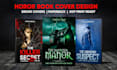 design horror, mystery, and crime book covers