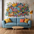 illustrate amazing custom graffiti, wall arts or murals