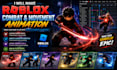 make roblox combat and movement animations
