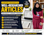 do content research and create well researched articles