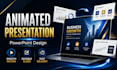 design professional animated powerpoint presentations