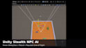 build unity npc ai with stealth detection system