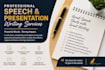 speech writing and presentation speech writing