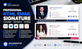 do html web programming, clickable HTML email signature PSD to html apple mail