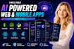 develop ai website, ai mobile app, ai chatbot, ai software