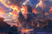 do a fantasy landscape