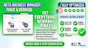setup meta business suite pixel and business verification