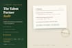 write an executive CV applying my 8 years global talent partner experience