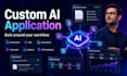 develop a custom ai powered application