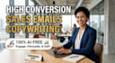 deliver high conversion, ai sales emails copywriting